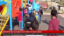 Şemdinli'de Çocuklar İçin Park ve Oyun Alanı