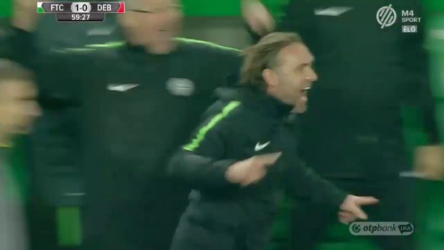 Tamás Priskin Goal HD - Ferencvárosi TC 2-0 Debreceni VSC - 04.11.2017