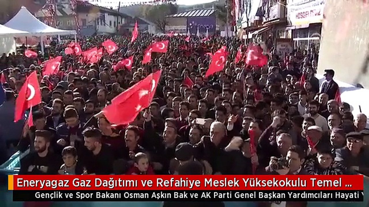 Eneryagaz Gaz Dağıtımı ve Refahiye Meslek Yüksekokulu Temel Atma Töreni - Yazıcı ve Bak