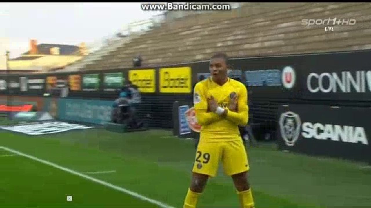 Kylian Mbappe Goal HD - Angers 0-1 PSG 04.11.2017