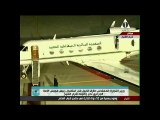 رئيس مجلس الأمة الجزائرية لدى وصوله مطار شرم الشيخ