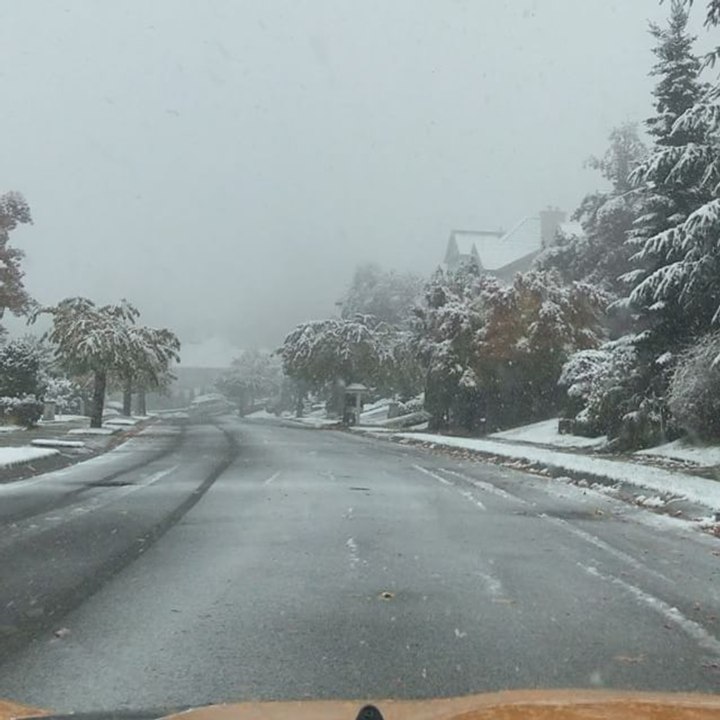 Snow Falls in Washington State as Winter Weather Moves East