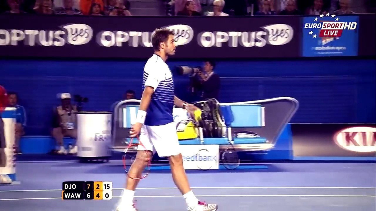 Novak Djokovic ♦ Top 10 Points Against Wawrinka in Grand Slam (HD)