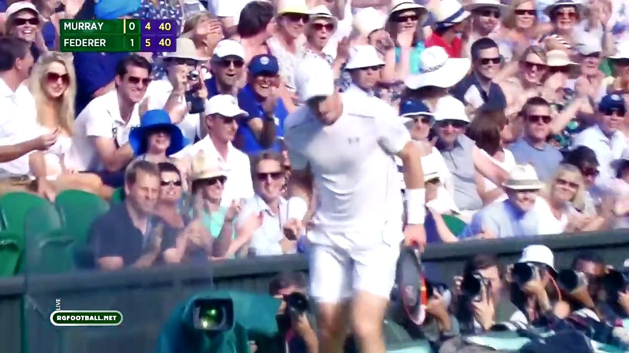 Andy Murray ♦ Top 10 Points Against Federer in Grand Slam (HD)