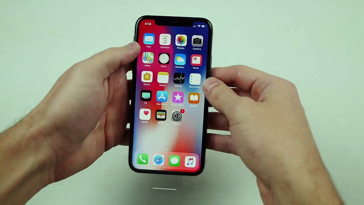 iPhone X Hammer & Knife Scratch Test