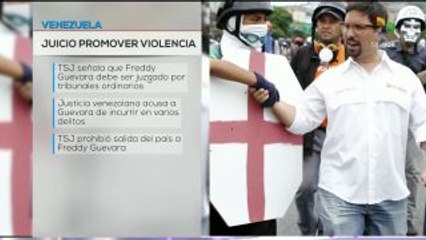 Venezuela: solicitan retirar inmunidad parlamentaria a Freddy Guevara