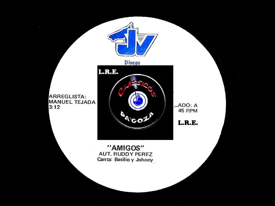 JOHNNY VENTURA Y BASILIO - AMIGOS (1990) L.R.E.