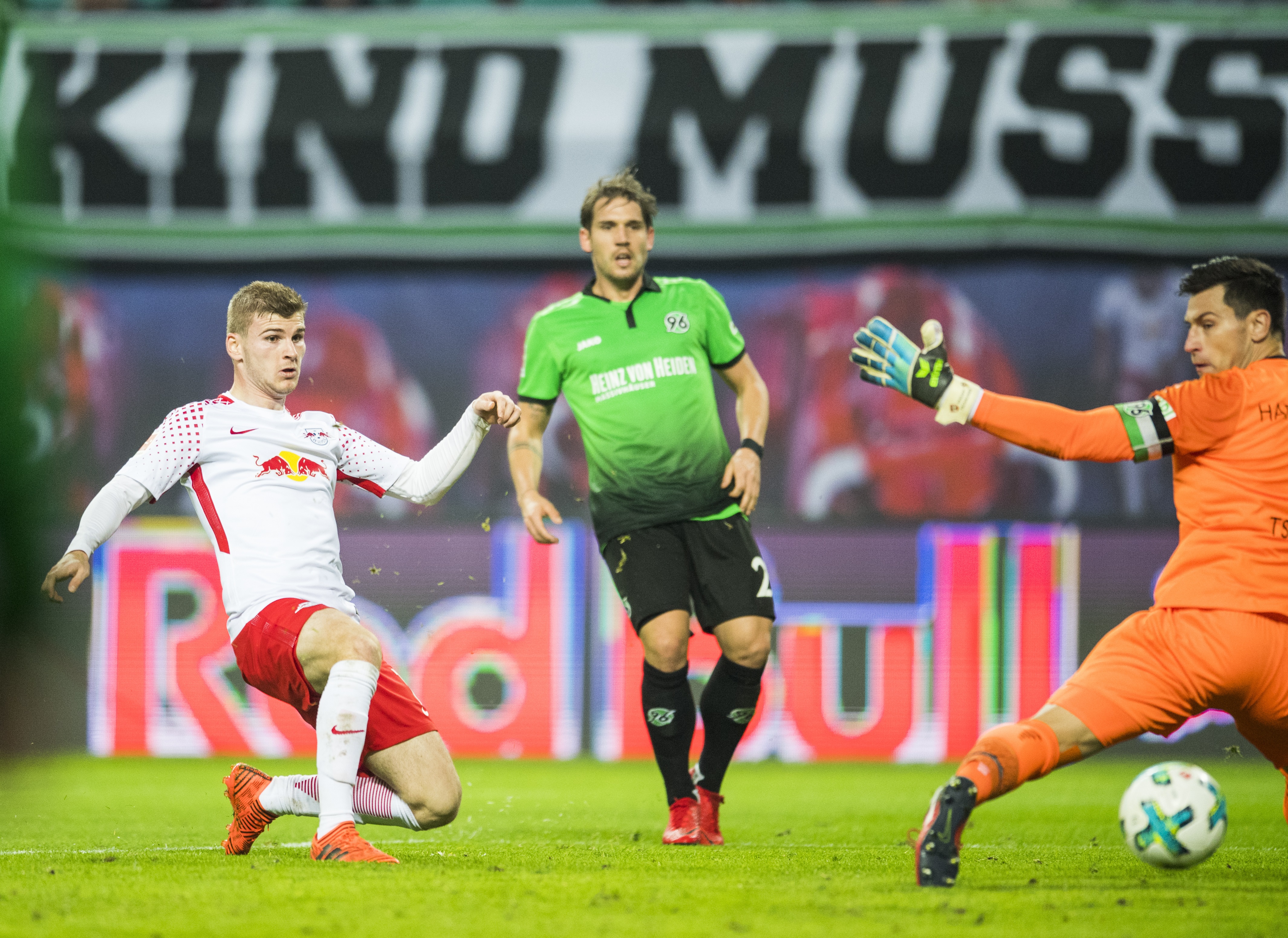 Bundesliga: RB Leipzig 2 Hannover 1