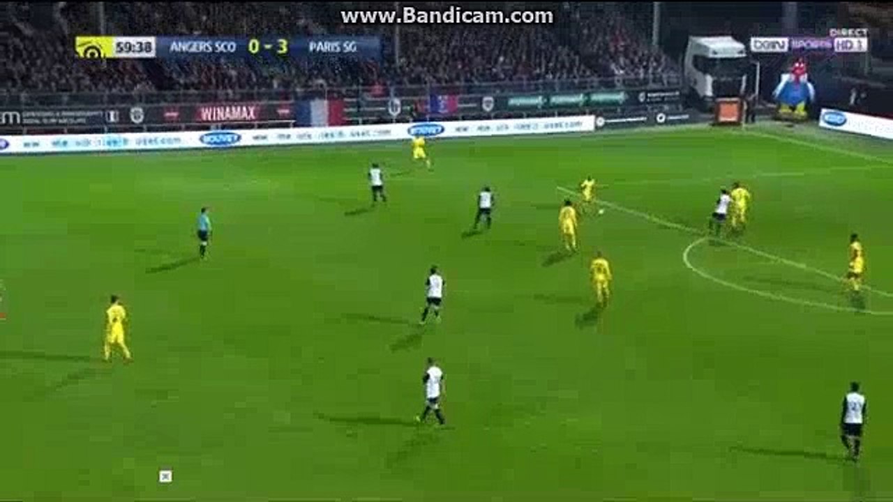 Edinson Cavani Goal HD - Angers 0-4 PSG 04.11.2017