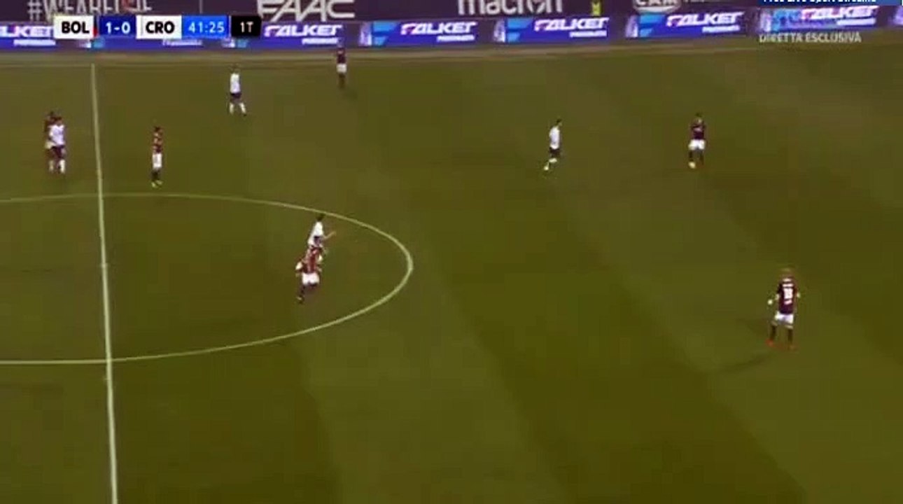 Ante Budimir Goal HD -  Bologna vs Crotone 1-1 - 04.11.2017