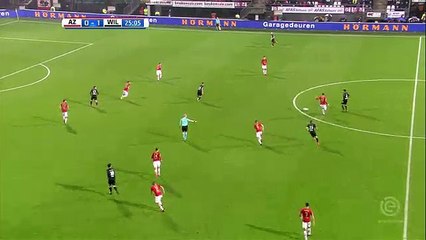 Ben Rienstra Goal HD - AZ Alkmaar	0-1	Willem II 04.11.2017