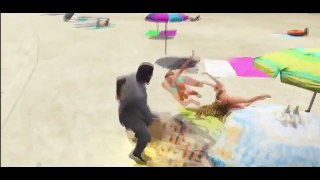 Game Play GTA 5 FUNNY This is SPARTA ! GTA V Funny Moments Gameplay PS3