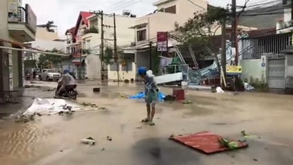 Tájfun pusztít Vietnamban