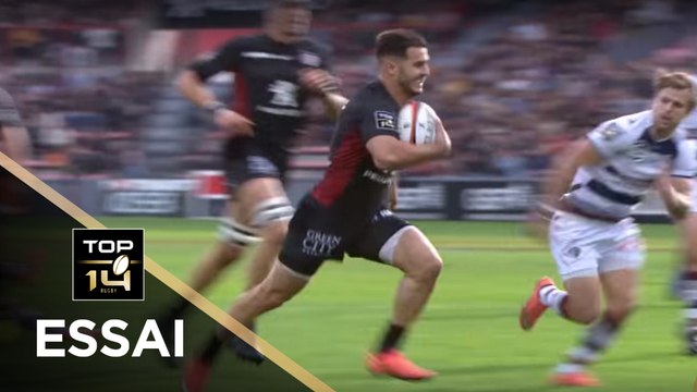 TOP 14 - Essai Sofiane GUITOUNE (ST) - Toulouse - Bordeaux-Bègles - J9 - Saison 2017/2018