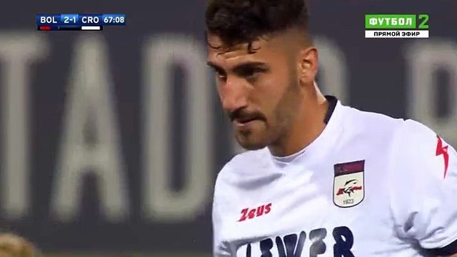 Marcello Trotta Goal HD - Bologna	2-2	Crotone 04.11.2017