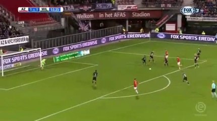 Weghorst Goal HD - AZ Alkmaar	2-1	Willem II 04.11.2017