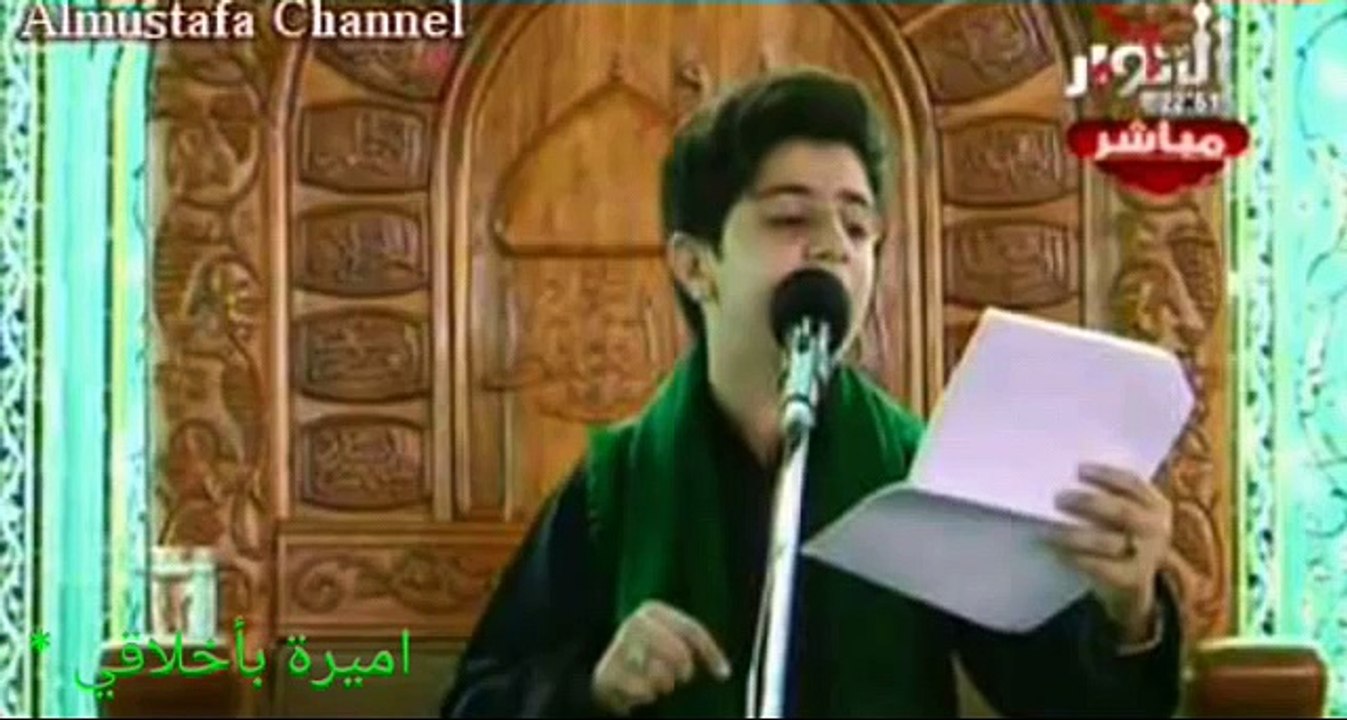 وفاة الرادود السيد محمد باقر العلوي بحادث مؤسف 