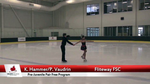 Pre-Juvenile & Juvenile Pair Free Program - 2018 Sectional Championships - Alberta NWT/NUN - Blue Arena
