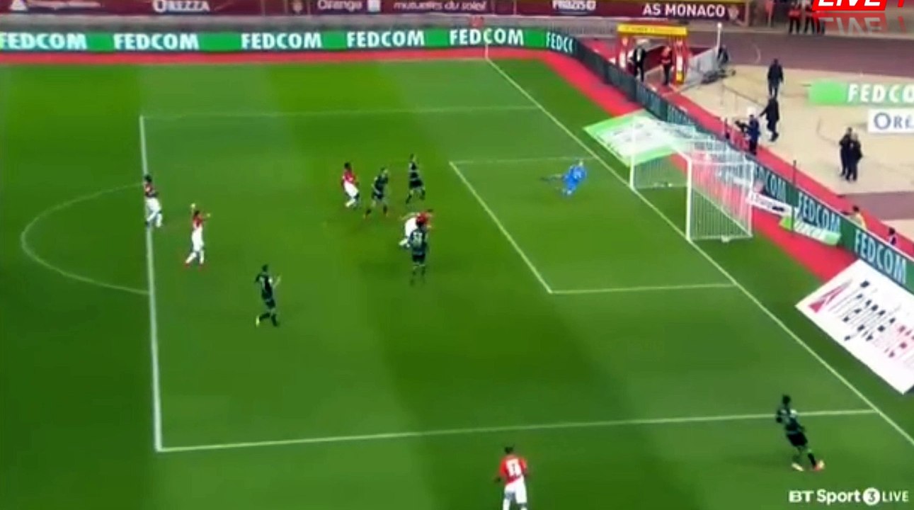 Guido Carrillo  Goal HD - Monaco	1-0	Guingamp 04.11.2017