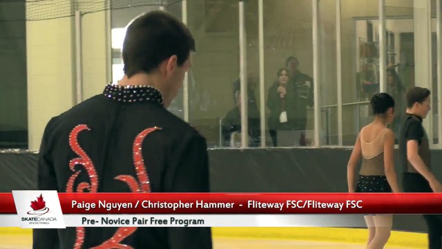 Pre-Novice & Novice Pair Free Program - 2018 Sectional Championships - Alberta NWT/NUN - Blue Arena