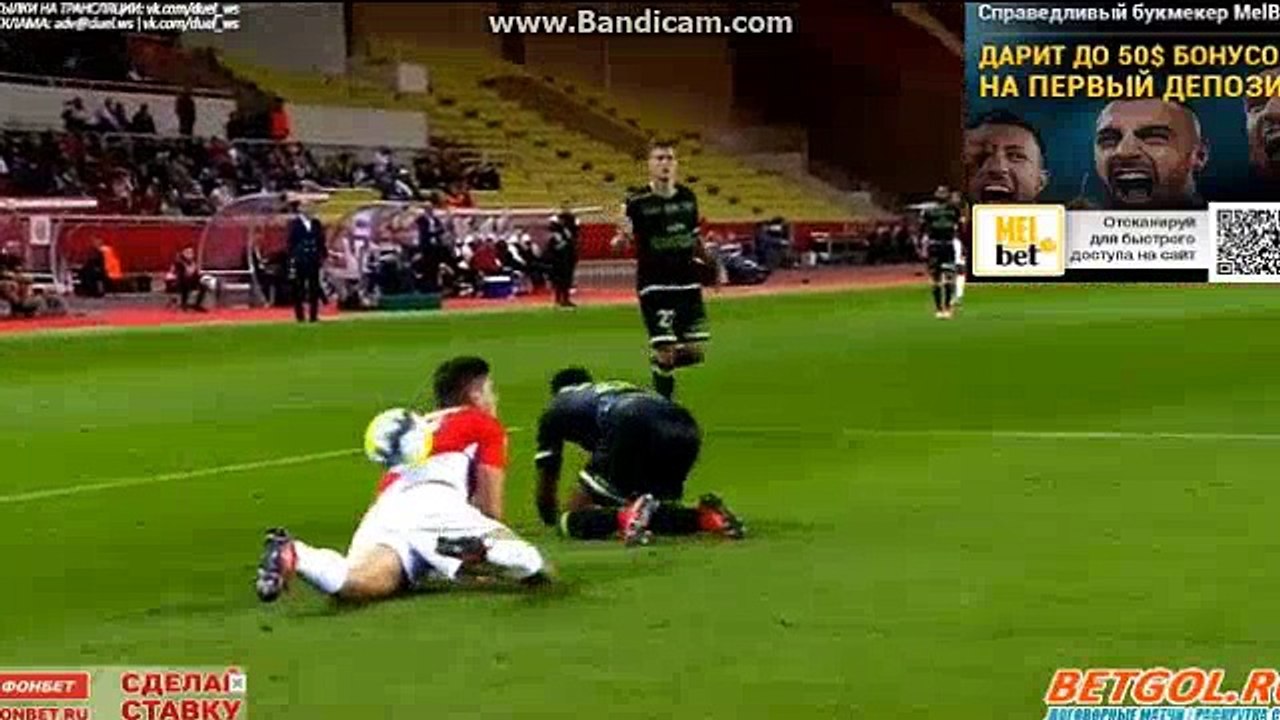 Fabinho Penalty Goal HD - AS Monaco 4-0 Guingamp 04.11.2017