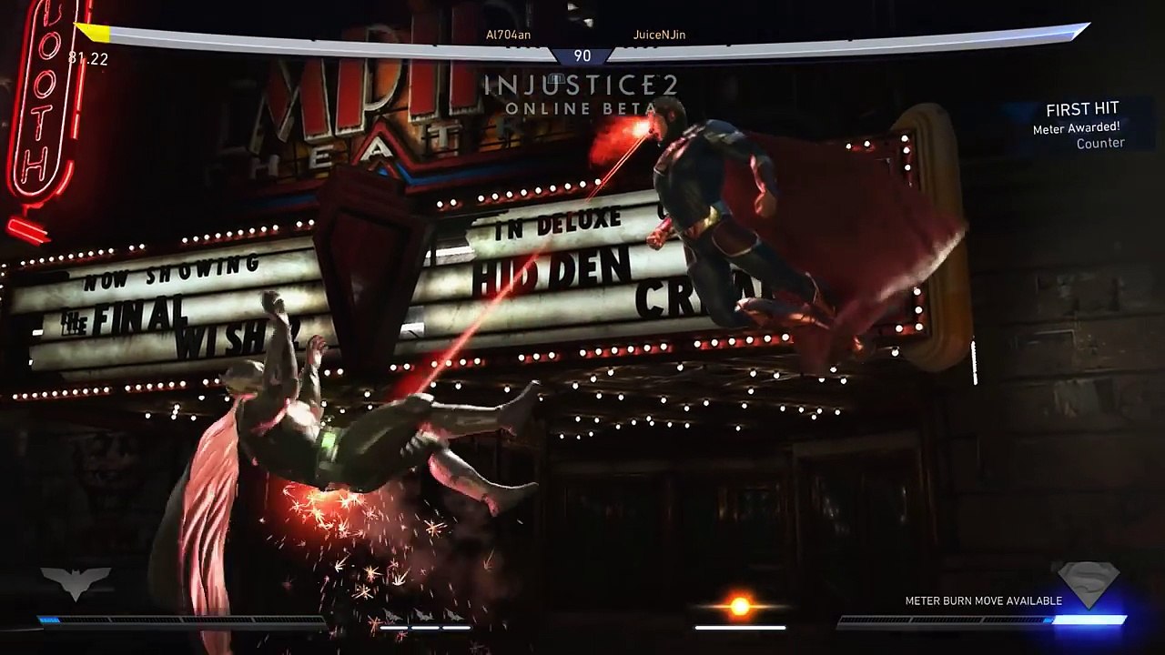 Injustice 2 Gameplay - Batman v/s Superman