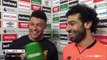 OX and Salah speaking after LFC beat West Ham 1-4