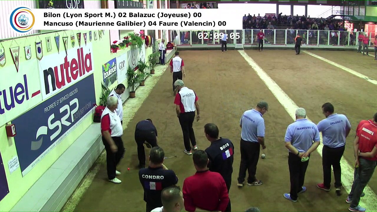 Secondes parties de poules, seconde étape du Trophée Super 16, Lyon 2017