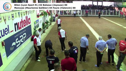 Secondes parties de poules, seconde étape du Trophée Super 16, Lyon 2017