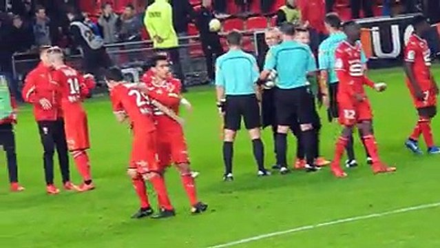 03/11/17 : SRFC-FCGB : joie Romain Danzé