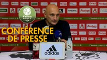 Conférence de presse AC Ajaccio - Châteauroux (1-2) : Olivier PANTALONI (ACA) - Jean-Luc VASSEUR (LBC) - 2017/2018