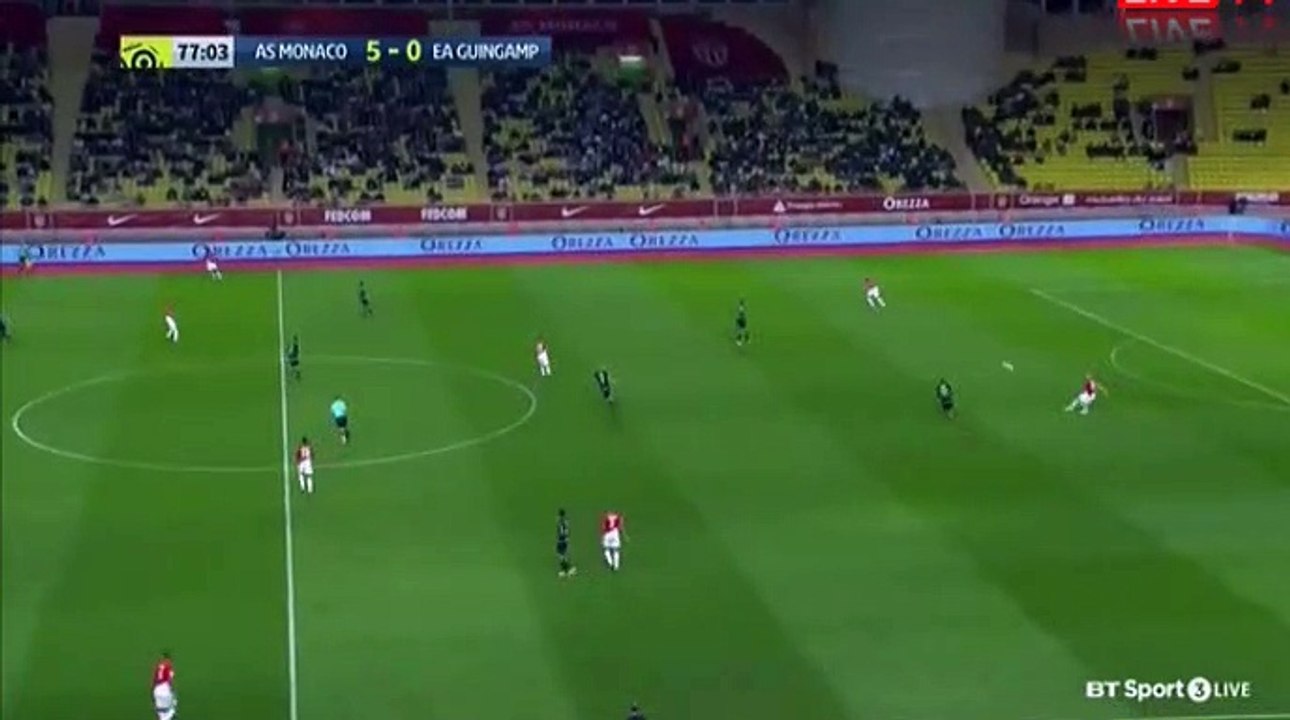 Guido Carrillo Goal HD - Monaco 6-0 Guingamp 04.11.2017