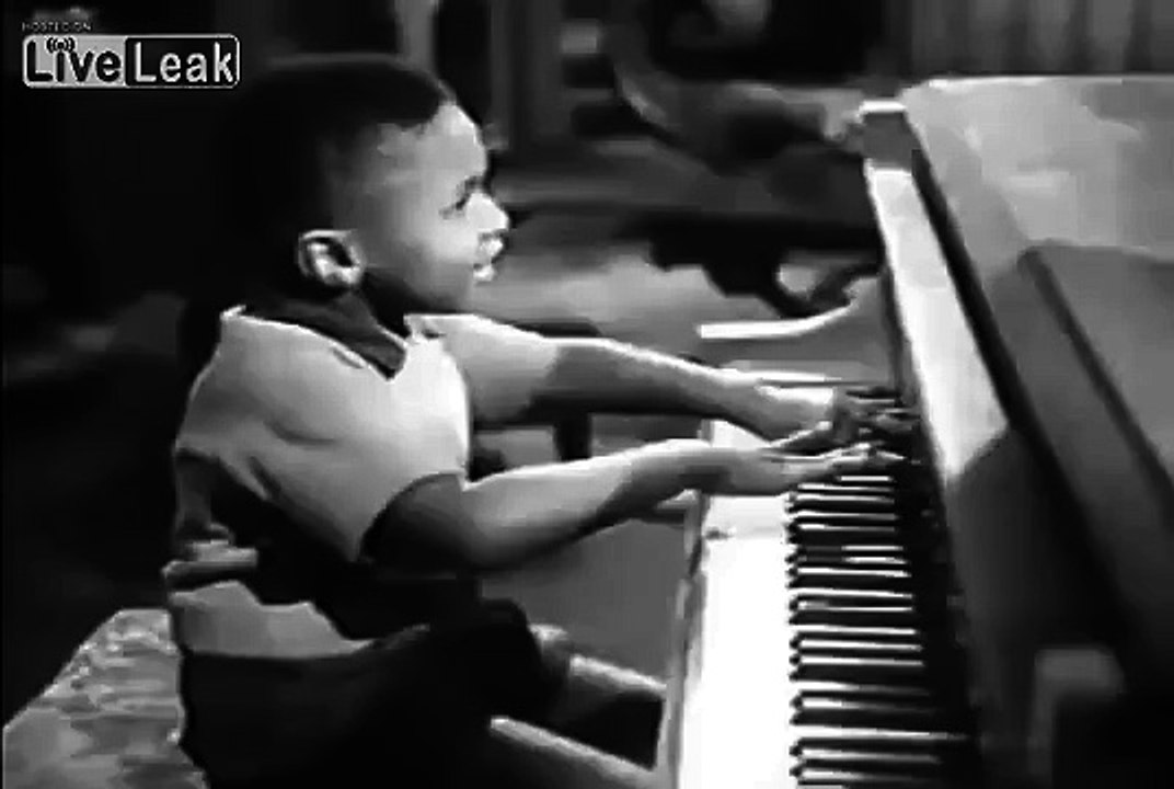 Here's Little Richard As A Child Playing The Piano