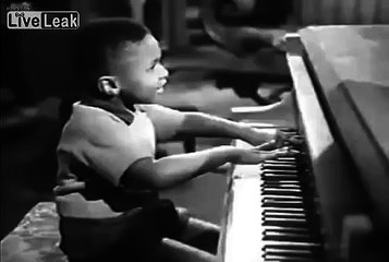 Here's Little Richard As A Child Playing The Piano