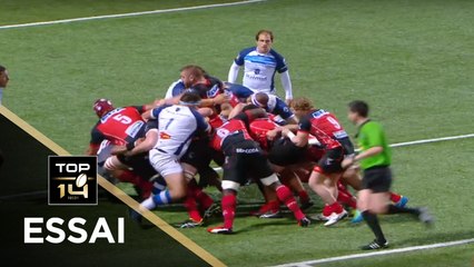 TOP 14 - Essai Patrick SOBELA (USO) - Oyonnax - Castres - J9 - Saison 2017/2018