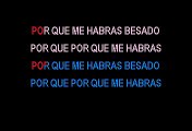 Por Que Me Habras Besado - Alinna Vargas, Wilfrido Vargas & Eddy Herrera (Karaoke con voz guia)