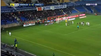 Danilo Avelar Goal HD - Montpellier	1-1	Amiens 04.11.2017