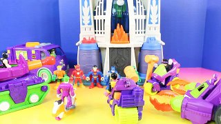 Imaginext Justice League Batman Defends Wonder Woman Themyscira Island Playset And Shield