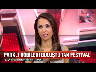 Farklı hobileri buluşturan festivalden renkli görüntüler