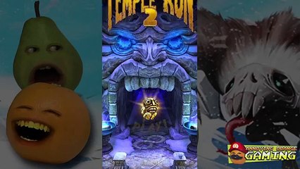 Annoying Orange and Pear - TEMPLE RUN 2: FROZEN SHADOWS!