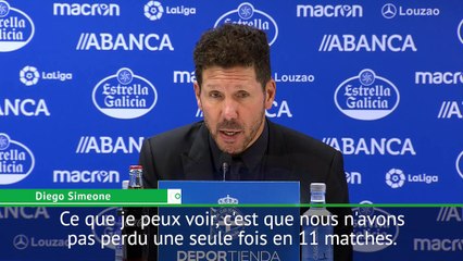 Foot - ESP - Atlético : Simeone «Griezmann n'a marqué que 2 buts, mais nous avons 23 points...»