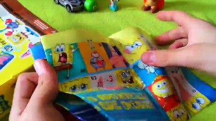 Губка боб квадратные штаны Сюрприз Сборник Видео на русском.Unboxing Surprise SpongeBob