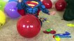 SURPRISE TOYS GIANT BALLOON POP CHALLENGE Batman vs Superman Disney Cars Toys Thomas and F