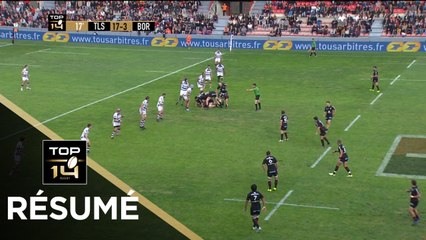 TOP 14 - Résumé Toulouse-Bordeaux Bègles: 38-37 - J9 - Saison 2017/2018
