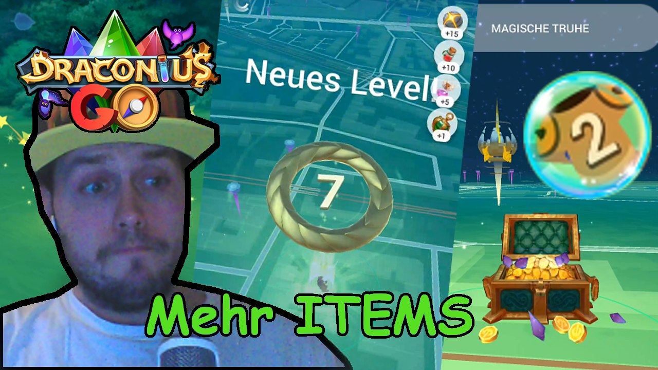 NICER EFFEKT! So bekommt man mehr ITEMS!  DRACONIUS GO: Catch a Dragon! #005 | PaKoiDra