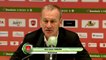 Réaction de Réginald Ray et Jean-Marc Furlan après Valenciennes FC - Stade Brestois 29