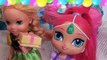 Anna and Elsa Toddlers Birthday Party Shimmer and Shine Piñata Cake Chelsea Barbie TV Toys In Action