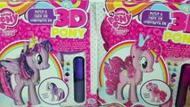Build a 3D My Little Pony Princess Twilight Sparkle and Pinkie Pie DIY MLP Craft Kit | Toy Caboodle