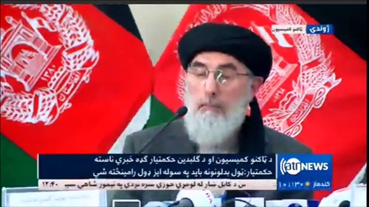 حکمتیار وائی موږ له هیڅ یوه حزب او ډلی سره دانتخاباتو په اړه هیڅ شانی خبری نه دی کړی .