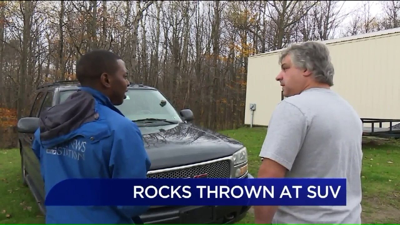 Rocks Thrown From Philadelphia Overpass Shatter Family`s Car Windshield